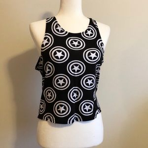 Captain America crop top